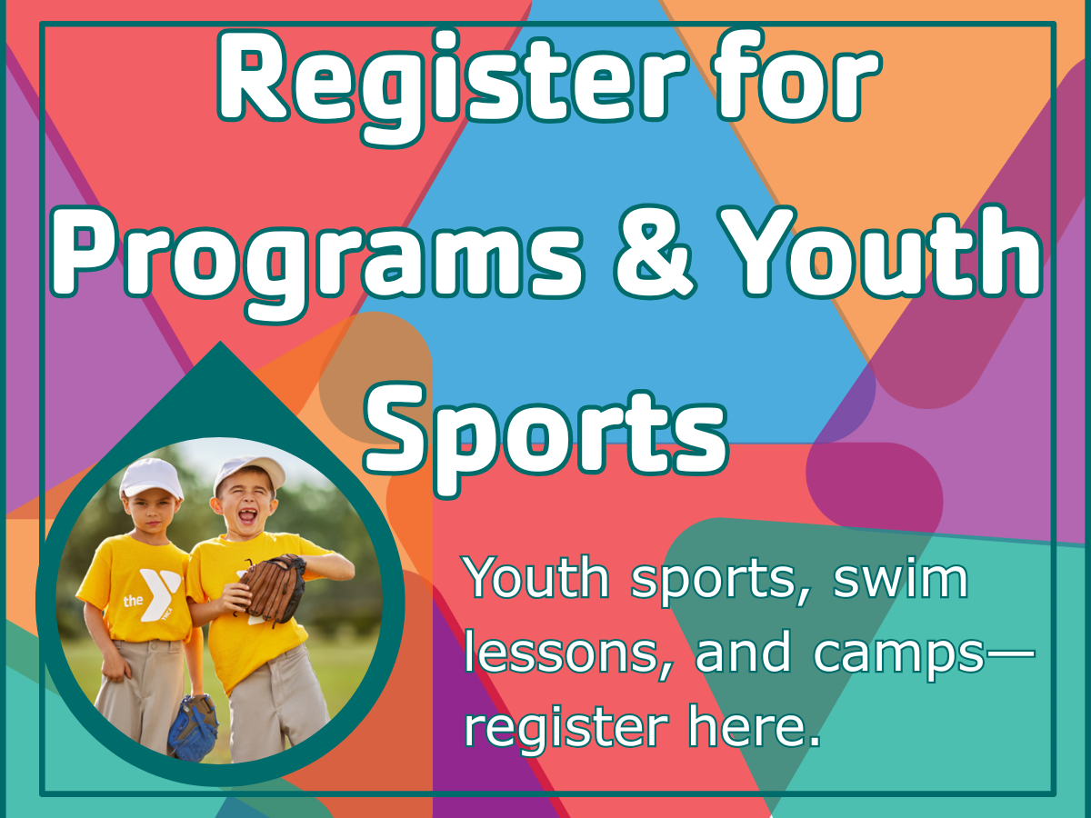 Register for Programs & Youth Sports — Youth sports, swim lessons, and camps—register here.